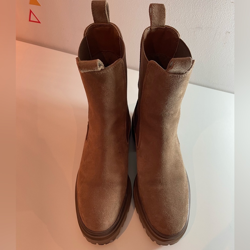 Suede Chelsea Boots